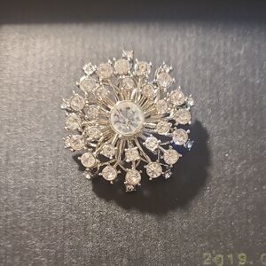 Crystal Brooch